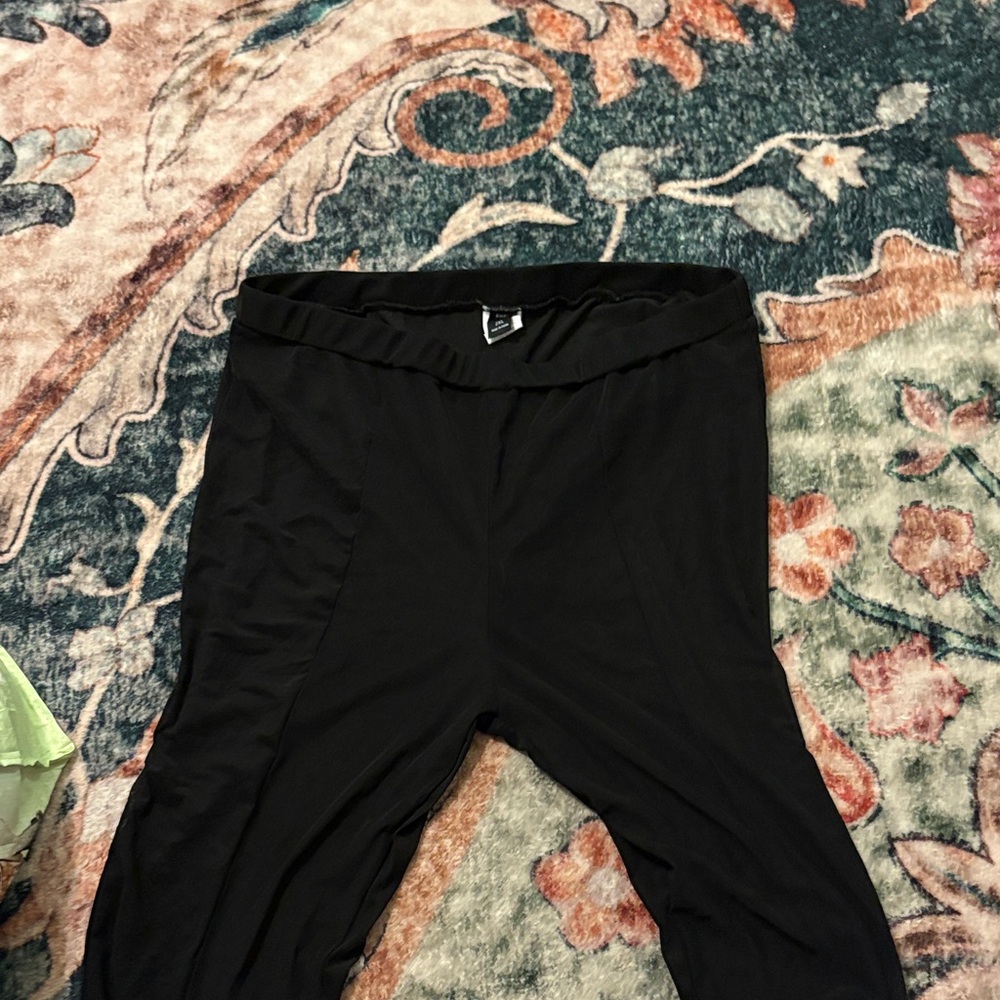 Women’s Black Leggings See through